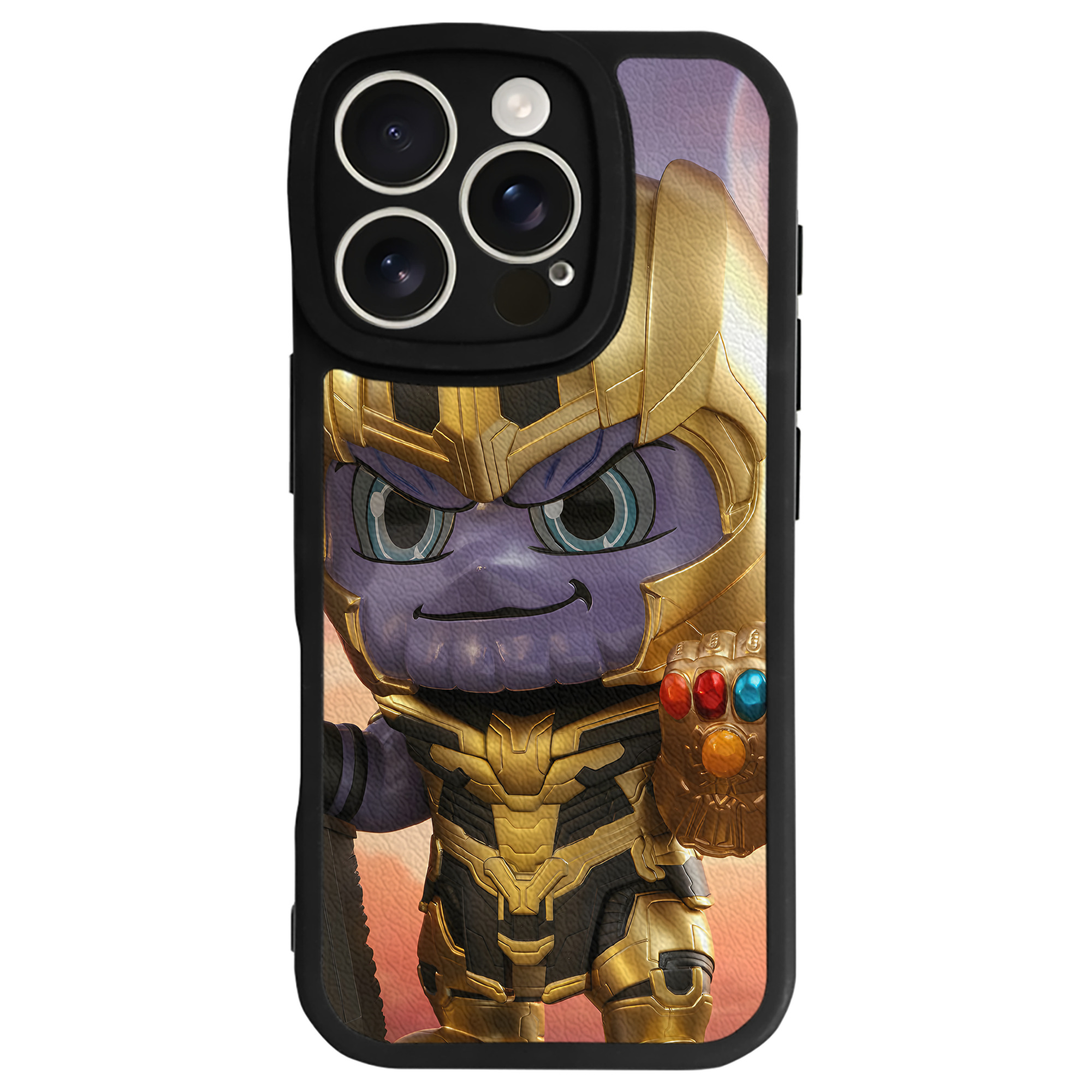 （画像用） アベンジャーズ The Avengers 【iPhone 16シリーズ対応】シリコンスマホケース（レザー調） 材質：シリコン
